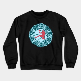 Spinning Basketballs Crewneck Sweatshirt